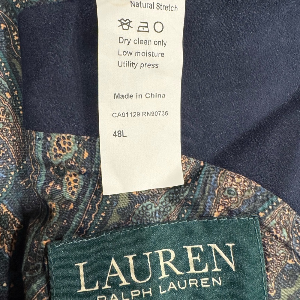 Lauren Ralph Lauren Dark Blue Blazer - Picture 2 of 5